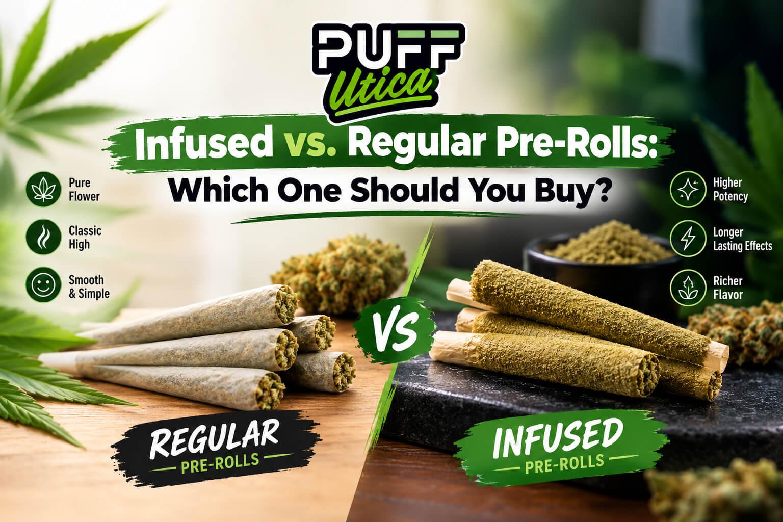 Infused vs. Regular Pre-Rolls Infused vs. Regular Pre-Rolls